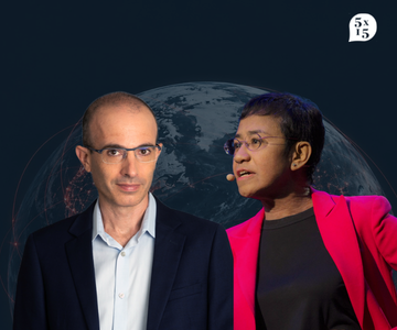 UnionChapelUK's tweet photo. Yuval Noah Harari @harari_yuval &amp; @mariaressa on the State of the World | 5 Oct
Join two of the world’s most influential thinkers for a live conversation about the forces reshaping our world &amp; where we are heading.

Book now at https://t.co/3q1PHPojO6

Presented by @5x15stories https://t.co/Dk3OD8HE8Q