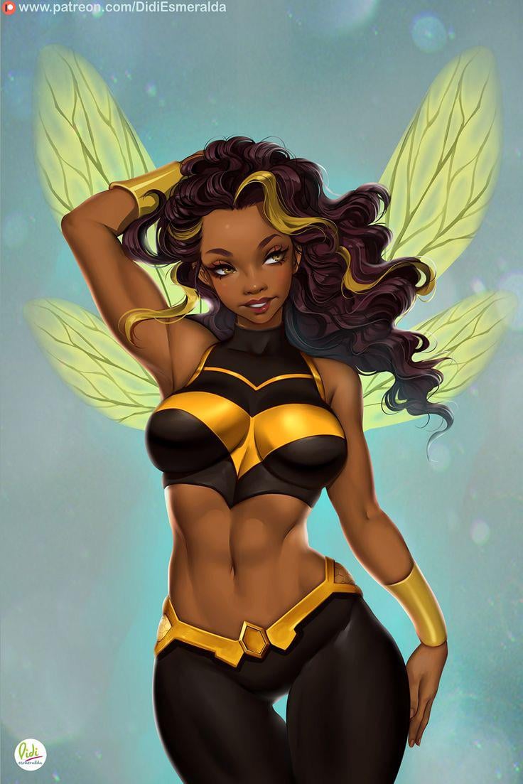 Fenrirtheicewo1's tweet photo. You know what would be more appreciated...

If any of these original black female characters from the start were given a chance to shine instead of giving people another hand-me-down race swap, you folks eat like it's not a corporate carrot. https://t.co/iQOsdz2Et6