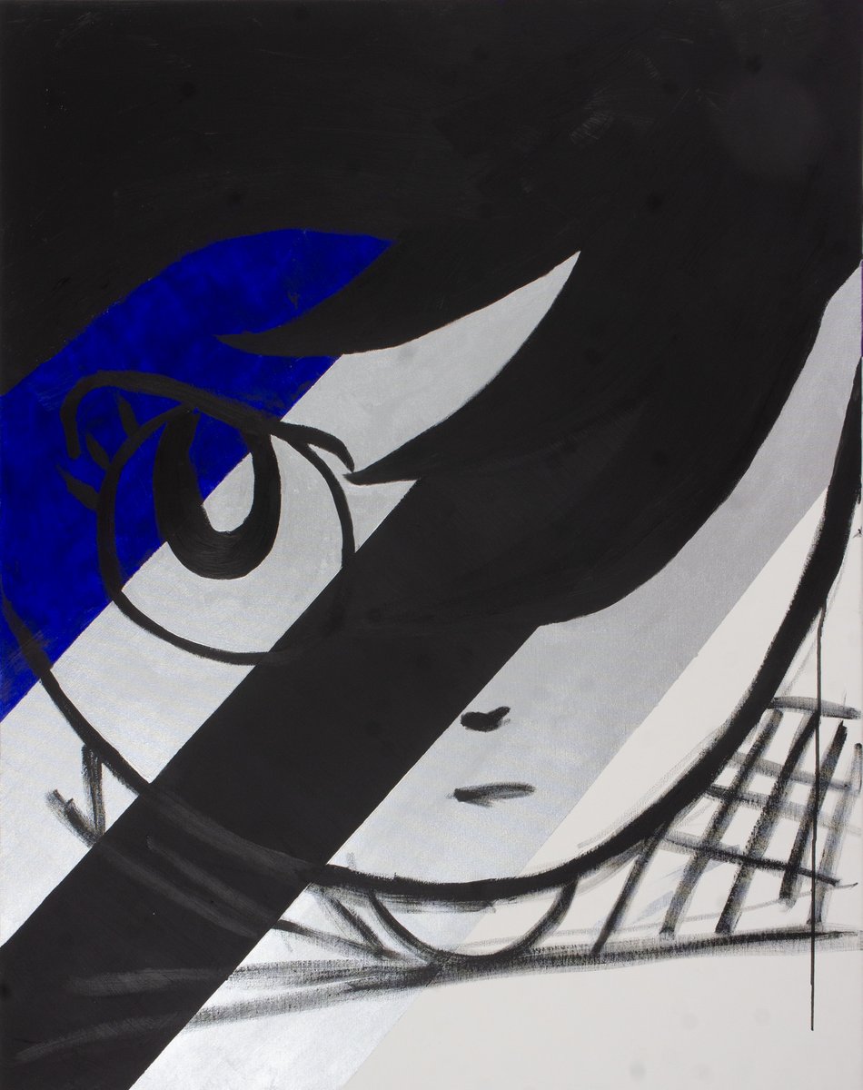 tarochiezo's tweet photo. Mirror #8 (Sasuke) 2026  Acrylic on canvas 117x90cm https://t.co/97lRcGh2Zy
