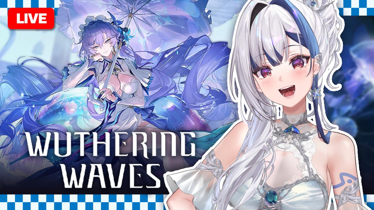 ZonaPLG's tweet photo. 🔴LIVE: Gaming ✦ Wuthering Waves เควสต์ม่วงขุ่นแม่ Cantarella 🌊✨
Start: 18:00 GMT+7
Waiting Room: https://t.co/Qv4dHkH9iL https://t.co/gOit4JEIFy