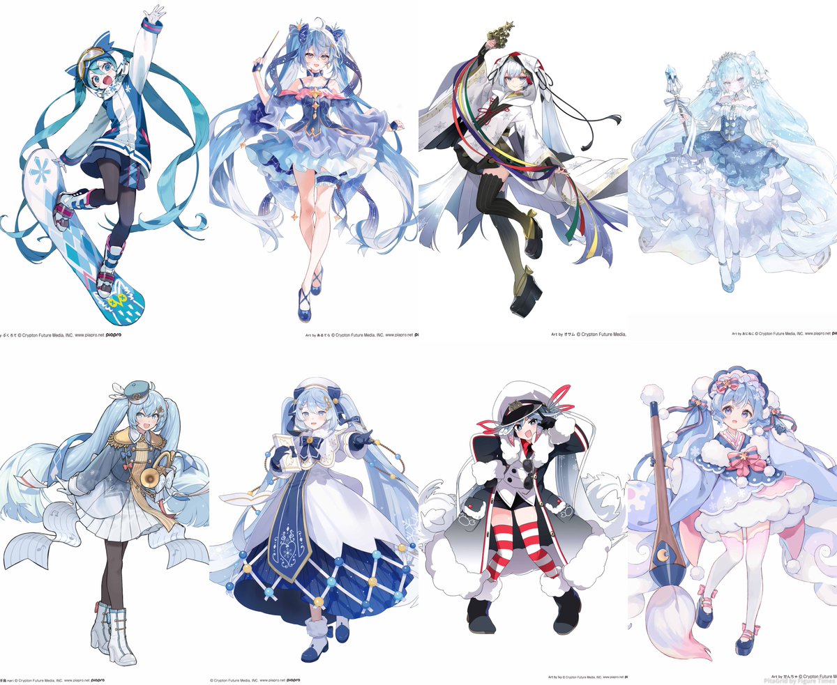 figure_times's tweet photo. ✨ 雪ミク 2012ver.&2015ver. 、後ろ姿など新規画像追加✨

初音ミクこと『雪ミク 2012ver. / 2015ver. / 2016ver. / 2017ver. / 2018ver. / 2019ver. / 2020ver. / 2021ver. / 2022ver. / 2023ver.』がAMP＋シリーズでプライズフィギュア化！2026年10月以降順次登場予定

詳細はリプ欄へ👇️

#フィギュア #初音ミク #hatsunemiku #雪ミク