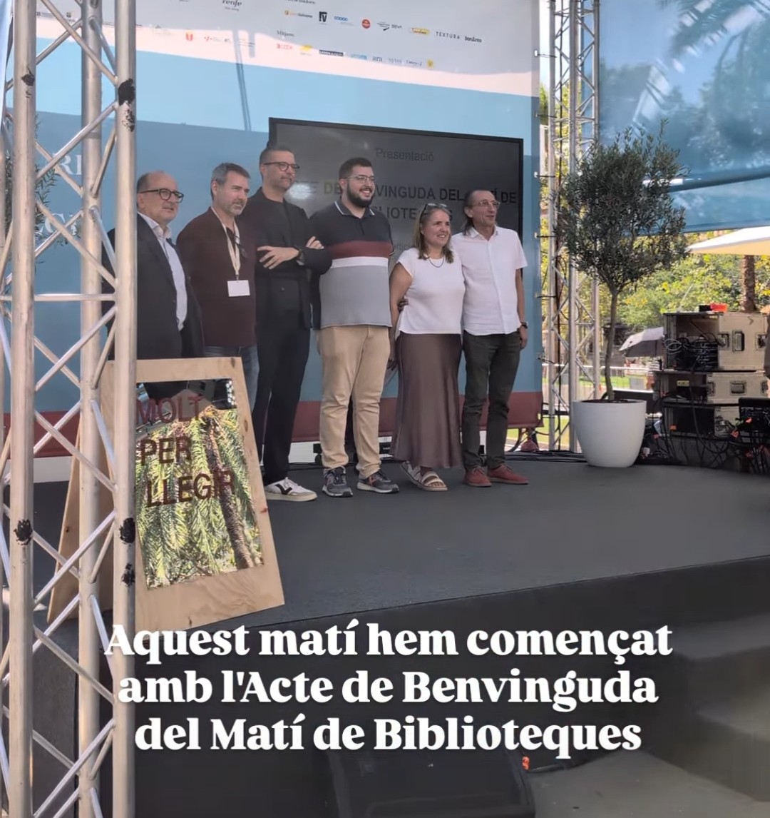 bibliotequescat's tweet photo. 📚 Aquest matí, 153 #bibliotequescat adquireixen llibres en català a @LaSetmana gràcies a la línia d’ajuts de @cultura_cat amb una inversió de 76.500 € i un increment del 14 % respecte de 2025

@bibliotequesXBM @bibliotequestgn @bibliotequeslle @bibgirona  @CentralEbre https://t.co/ZpF0h6IUNn