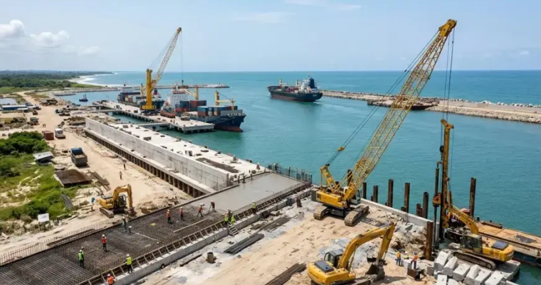 Rohanvdpv's tweet photo. The Olokola corridor is back in the spotlight🚢

Decades of delays stalled this 10,000-hectare coastal mega-project. Now, while Dangote holds an existing 80% stake, Ogun State is pushing to ink a fresh UAE investment deal in Paris to fast-track the deep-sea port. What do you think, is the UAE just better equipped for port development?