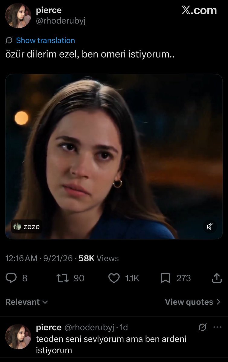 itsfinallyfine's tweet photo. kimse bana arden arkadaş falan da demesin. her arden sahnesi şu manyakları besliyor. hala kaç bölüm olmuş sözde ana çift olan arley’e yazılması gereken uzun derinlikli ve başka konular karakterler tarafından kesilmeyen sahneler sürekli bu ikisine yazılıyor.  bu nasıl arkadaşlık? e barış nerde bu arkadaşlıkta? bu sırada deniz hala arasa aşık mı değil mi tam bilmiyoruz bile ve bir yandan da teoman var. her yöne oynayacaksanız böyle ve ana çiftinize gereken önemi vermeyecekseniz biz çıkalım da siz rahat rahat aşk üçgeninizi yazın. ya da arden arkadaşlığını gerçek bir arkadaşlık gibi yazın artık yavaş yavaş bu ikiliden uzaklaşalım. çünkü neden hala Aras’ı Leyla’nın yanında ağlarken sığınak ararken göremiyoruz ama Denizle uzun uzun sahnelerini alıyoruz? bu ikili oynamak değil de ne? 

@redifezerener @Pelihinio @nejdet_erdem @gokcetez @daha17dizi @pastelfilm @KanalD #ArLey #Daha1