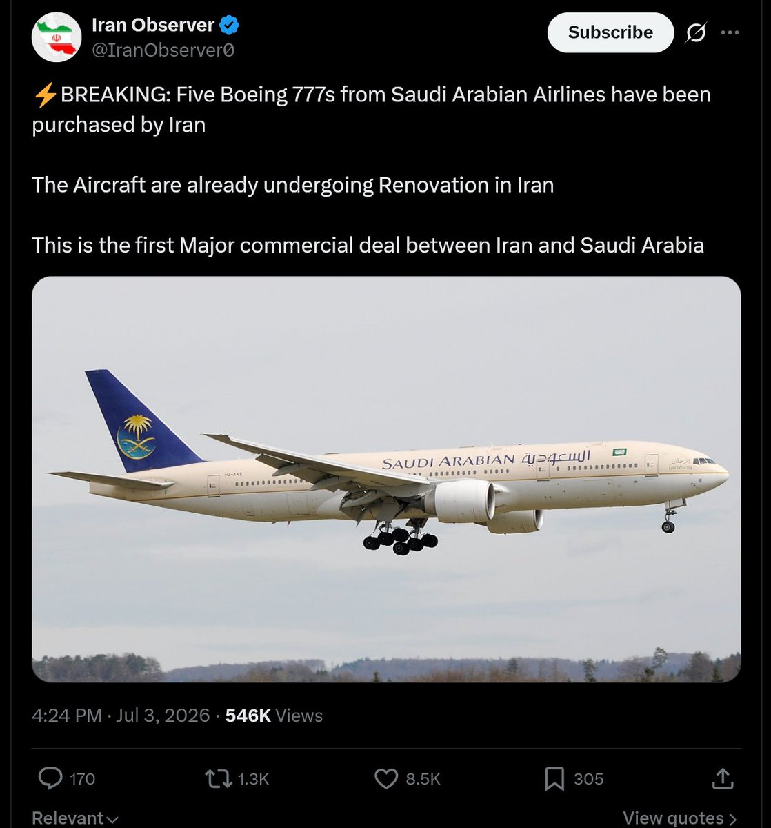 edgecaracal's tweet photo. @mqm10M @AlkharrazDr ش��كة سيف آير الكينية من قبل 2020 وهي تنقل مسافرين يمنيين بتنسيق وموافقة مسبقة مع الجانب اليمني..محاولة ربط أسم الإمارات لمجرد الإتهام بدعم الحوثي لن يغير من وا��ع فشل وتخبط #السعودية
واما عن مطار صنعاء فاسألوا الحو.ثي عن موافقته بينما الاجواء والبحار تحت سيطرت #جيش_الكبسة ! https://t.co/gMbkmqsUXz