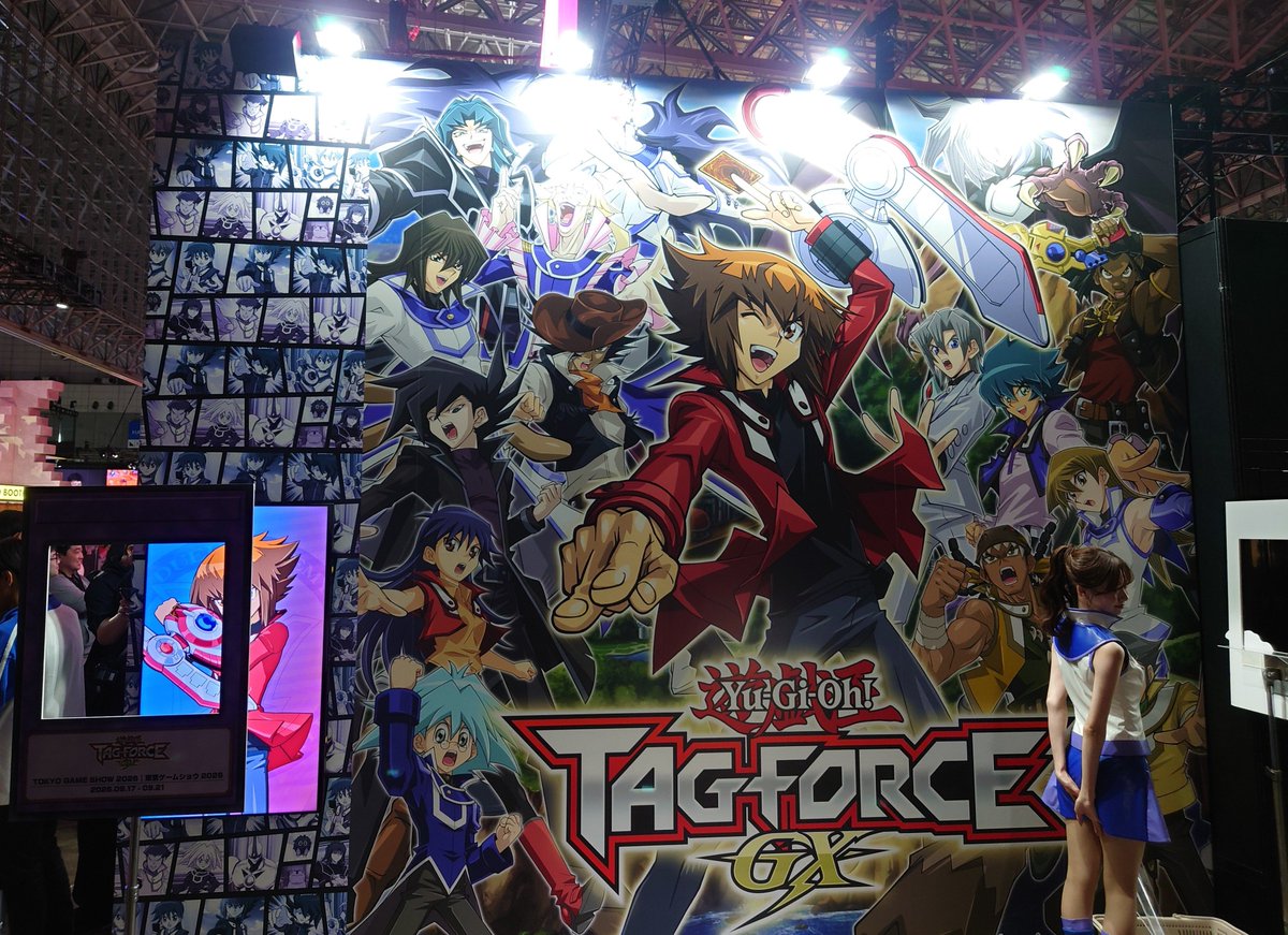 Nika_One10's tweet photo. #TGS2026
#遊戯王GX

天上院明日香: @mayu67sato 
立ち姿がまさに明日香だ〜！
と思って、即写真撮らせてもらいました

遊戯王GX マンガ派なんだけど、ゲームもしたことあるので、懐かしかったです https://t.co/g6kYKrTywX