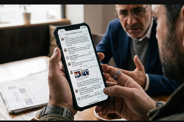 DerGanesha's tweet photo. Warum hat der Clan die Chatnachrichten kurz nach der Distanzierung öffentlich gezeigt ? Meine Gedanken dazu
 
gekränkte Ehre: 
-Die Partei erklärt Remmo zum unerwünschten Gast. Der Sohn veröffentlicht darauf den Chat und schreibt „Wir sind ein Team.“ Das wirkt wie eine Korrektur: Man war kein Zufallsgast, sondern hatte schon Kontakt und Hilfe geleistet.

Erinnerung an Unterstützung
Koçak bat im Februar um Verbreitung seiner Rede gegen Clan-Stigmatisierung. Firas Remmo half. Die Veröffentlichung nach dem Wahlsieg kann heißen: Wir haben mitgetragen – und erwarten gegenleistungen

Warnung
Sie haben schlicht und ergreifend noch mehr und wenn die Linke nicht liefert, wird ausgepackt