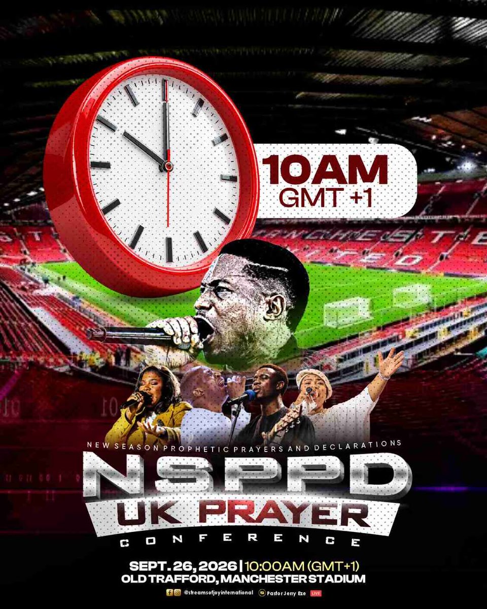 RealJerryEze's tweet photo. Who is getting Ready ?
NSPPD UK PRAYER CONFERENCE 🔥🔥🔥 https://t.co/tseLLE6x67