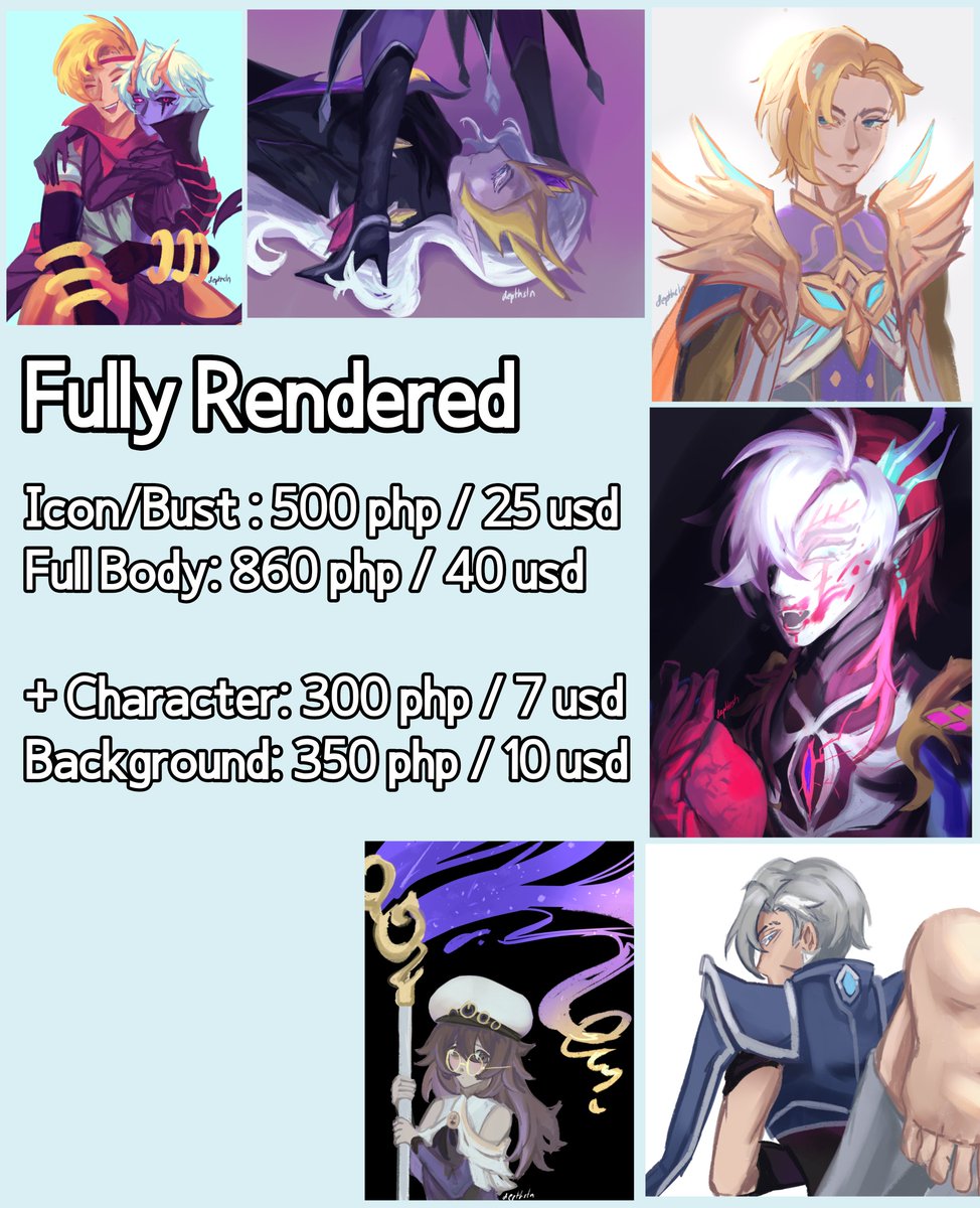 depthsln's tweet photo. While i struggle with coming up art ideas im opening c0mm/ss/ions for a meantime

DM me if interested! Can pay with mlbb dias too just tell me (USD if international, PHP if sea/filipino) https://t.co/MPQ9mTA5RP
