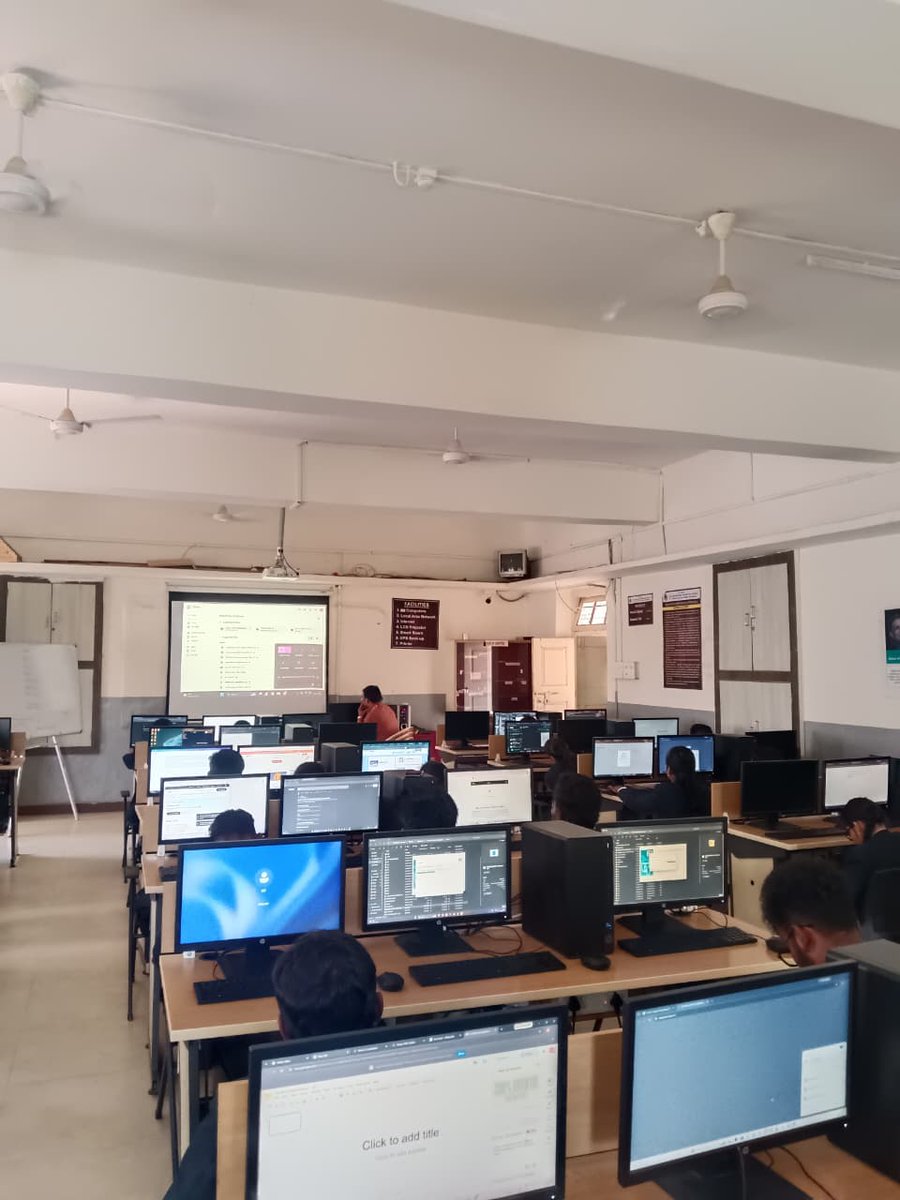 klebcamlp's tweet photo. ππ€ **AI DATA ANALYSIS | BCA V SEM**
BCA V Semester students explored how **AI can transform data into meaningful insights and smarter decisions.**
#AIDataAnalysis #AIHackathon2026 #DataAnalytics #ArtificialIntelligence #BCAStudents #klebcamahalingapur https://t.co/Z58KbV5CXe