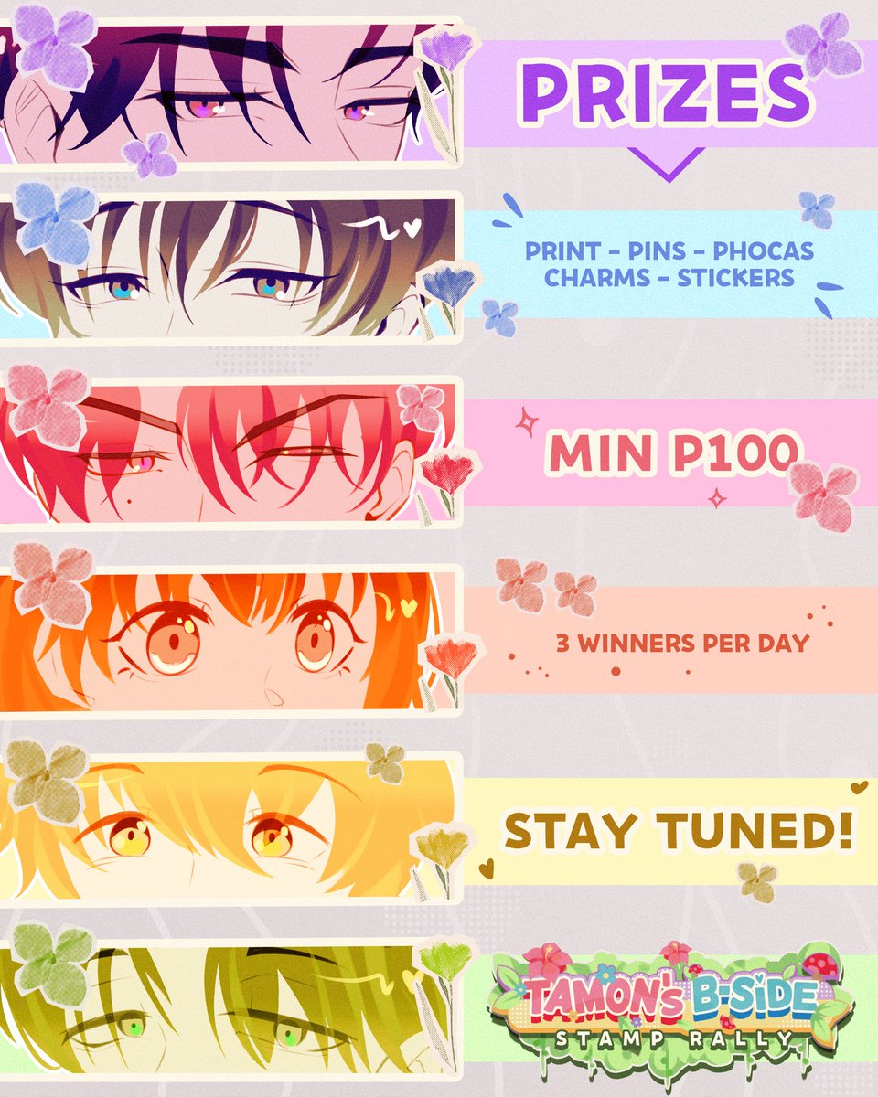 KahonBear's tweet photo. Guess who’s hosting another Tamon’s Bside stamp rally hehehehehe 

Come join us at Cosmania Oct 2-4,2026 💐 https://t.co/fTB5na1C8L