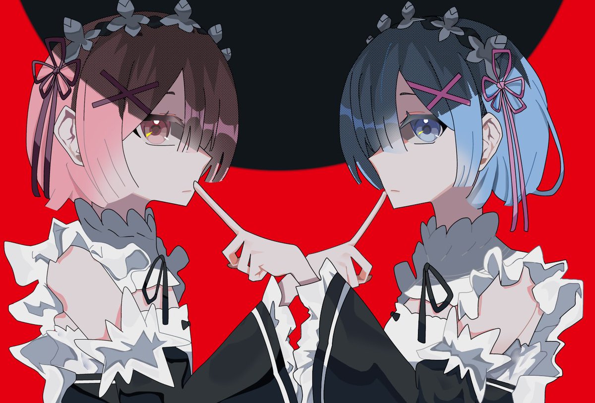 Arioqtoc's tweet photo. 姉様の袖フリルの影入れ忘れてたので再掲 #Kanariart  #アイデンティティ  #リゼロ https://t.co/Hm2AJbA19q