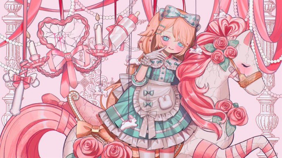Mercure_1104's tweet photo. 仄暗く可愛い女の子達を描いてます🍰

#シルバーウィークはフォロワーさんが増えるらしい 
#5連休は掘り出し作家大収穫 https://t.co/i5DKZl2hPS