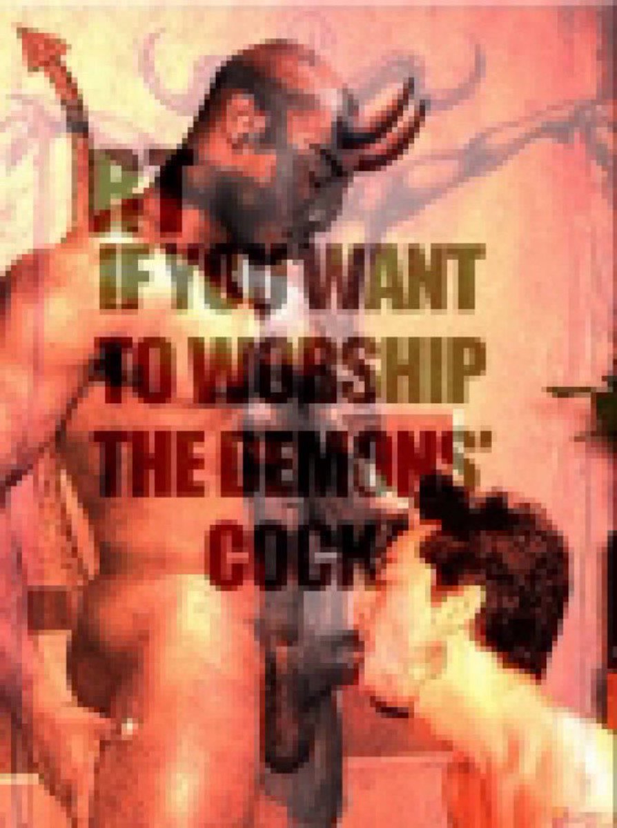 SatanicTemp1's tweet photo. Rt and follow https://t.co/bZZVwirFtE