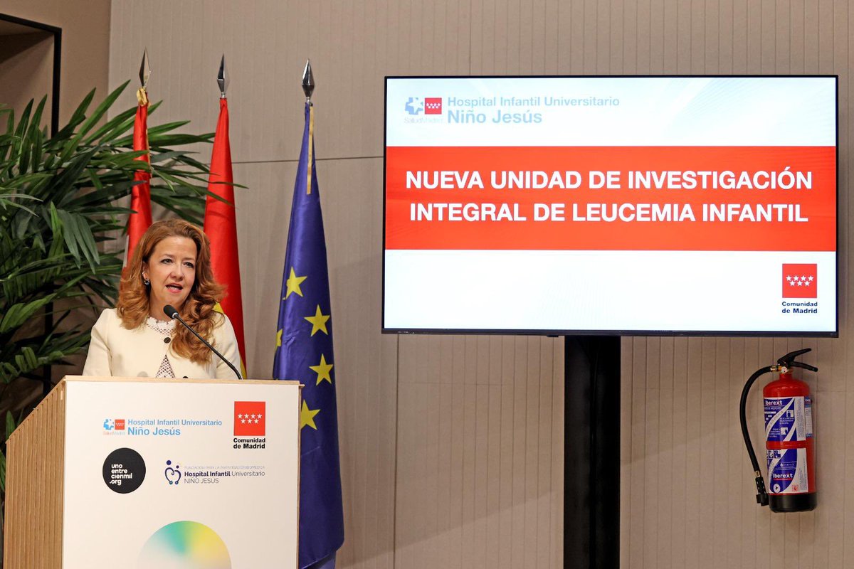 LFdCesmas's tweet photo. Una nueva puerta a la esperanza 💚
El #HospitalNiñoJesús pone en marcha una unidad pionera contra la leucemia infantil para personalizar tratamientos, conocer mejor cada caso y avanzar en su prevención.
Porque investigar es darles vida y futuro🫶🏻
@AlejandroSanz https://t.co/6VOHJl9aiL
