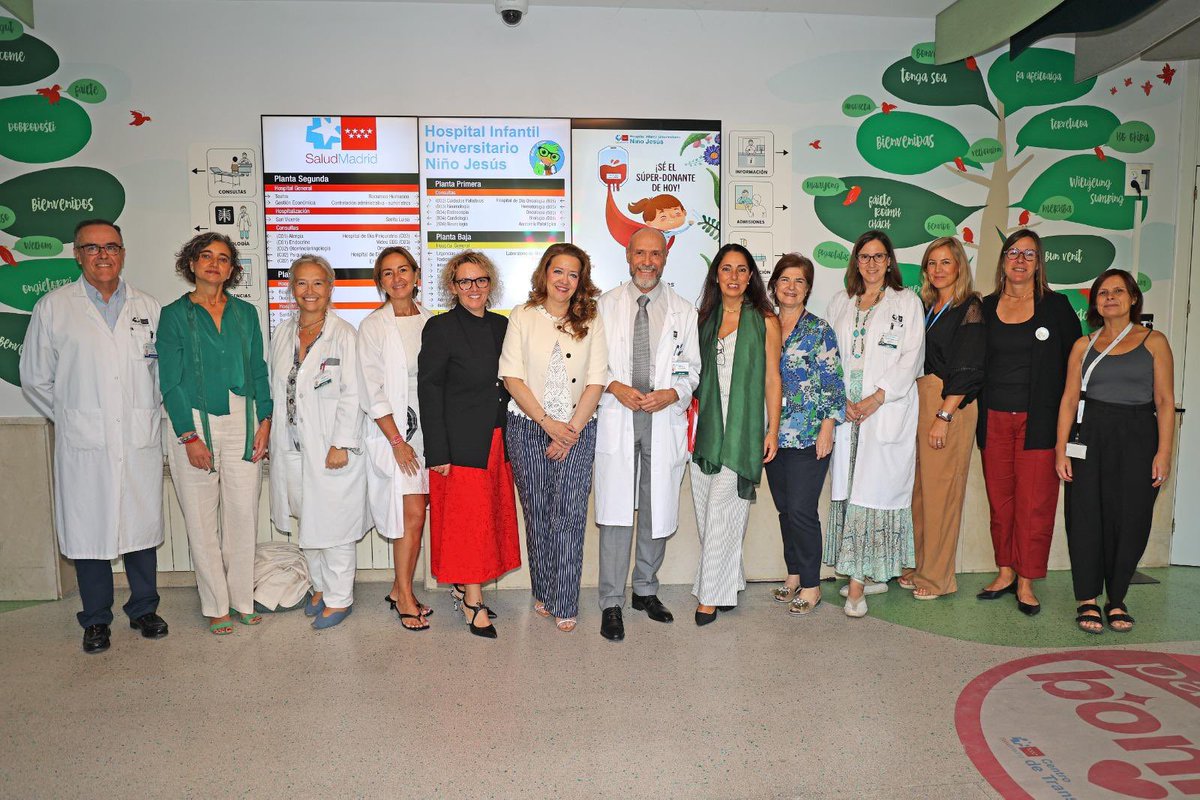 LFdCesmas's tweet photo. Una nueva puerta a la esperanza 💚
El #HospitalNiñoJesús pone en marcha una unidad pionera contra la leucemia infantil para personalizar tratamientos, conocer mejor cada caso y avanzar en su prevención.
Porque investigar es darles vida y futuro🫶🏻
@AlejandroSanz https://t.co/6VOHJl9aiL