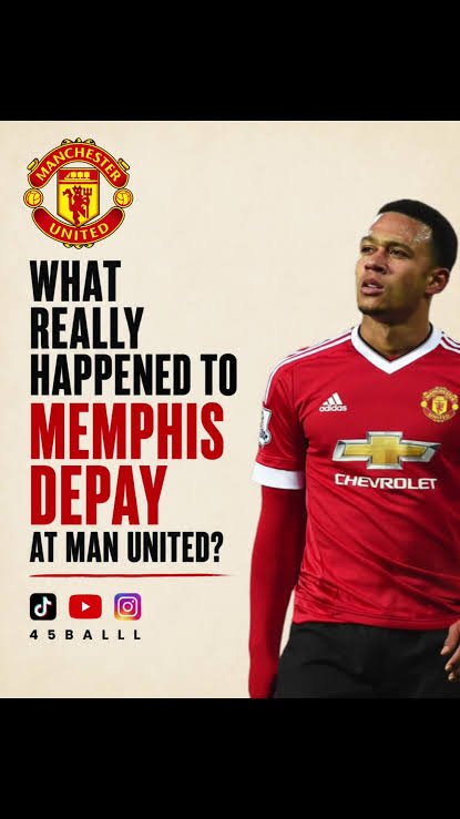 Penrith360369's tweet photo. Memphis Depay joined Manchester United in 2015 for a reported £25 million, arriving with high expectations and inheriting the iconic number 7 shirt. The Dutch winger struggled to adapt to the Premier League, finding it difficult to replicate his prolific Eredivisie form under manager Louis van Gaal. In total, Depay made 53 appearances for the Red Devils, scoring 7 goals across all competitions. After falling out of favor under José Mourinho, he was sold to Lyon in January 2017, ending a disappointing stint that failed to showcase his immense potential at Old Trafford.