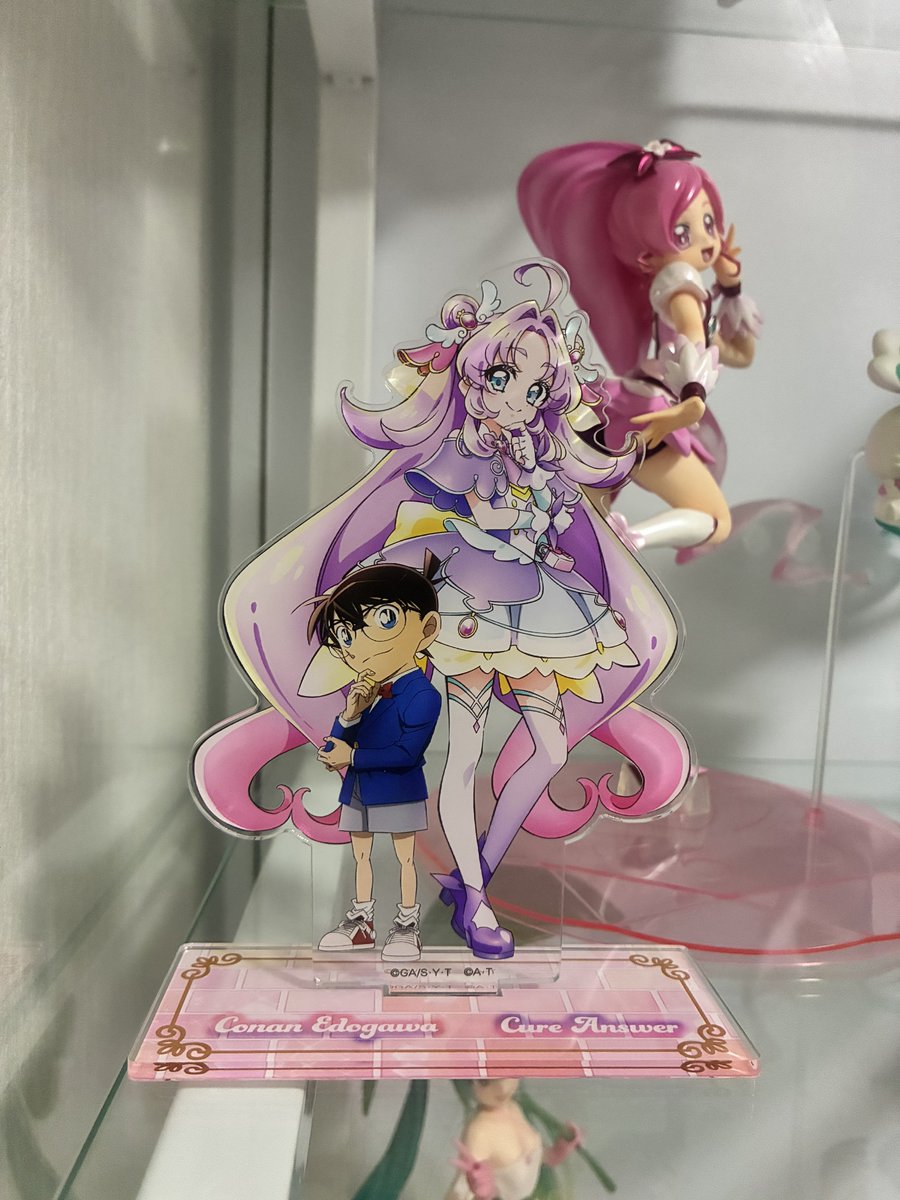 miepuril's tweet photo. 人生初アクスタ
意外ととおっきくて良き
コナンとコラボってのもいいけど、このアンサーの作画がめっちゃ可愛くて好きなんだよな〜 https://t.co/McWkQJjGb6