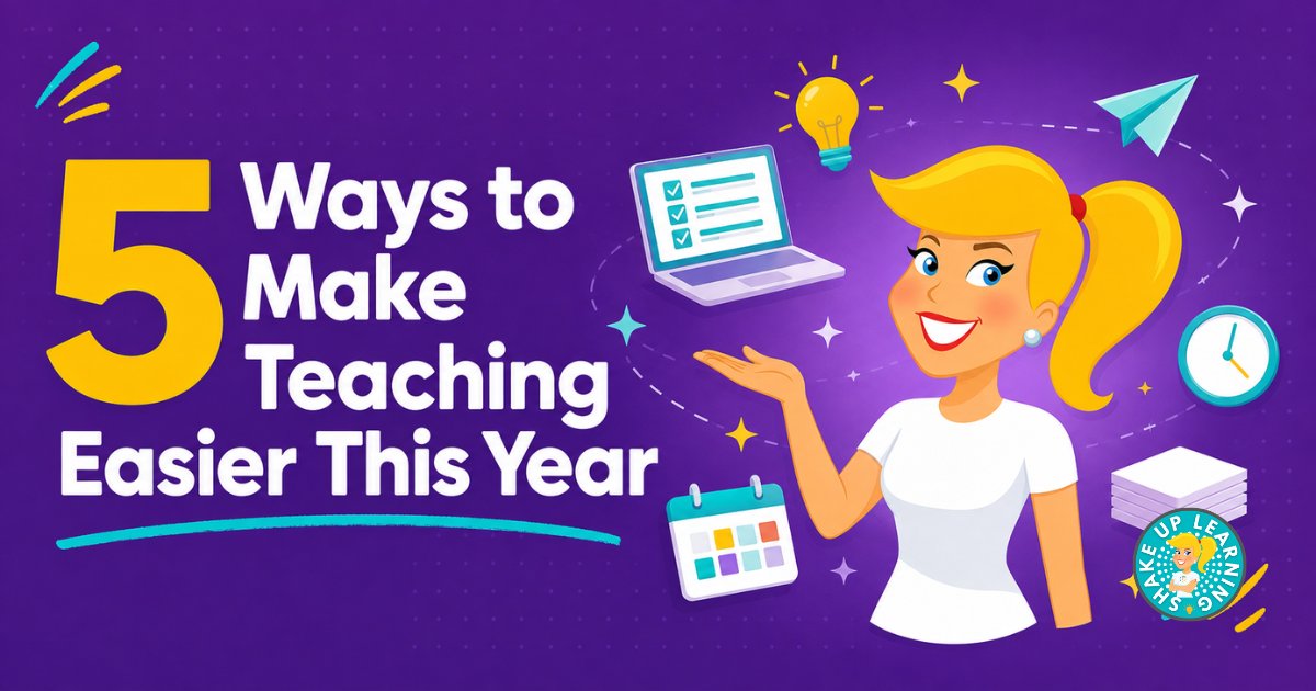 ShakeUpLearning's tweet photo. 🎉 5 Ways to Make Teaching Easier This Year
https://t.co/LbMzSn0NgS #edtech #edchat #k12 #teacherlife #aiineducation #googleedu #googleclassroom #TCEA #ISTE #FETC https://t.co/9ej7gE8NG6