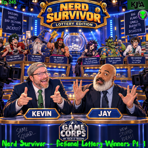 KJandApodcast's tweet photo. 💰 Kevin and Jay play Nerd Survivor: Fictional Lottery Winners and eliminate characters based on who would waste the money, misuse it, lose it, or completely screw up their newfound fortune.

Links ⬇️

@PodNationPods #survivor #lottery #Marvel #familyguy #characters #fun #fyp https://t.co/IHGD75RHx1