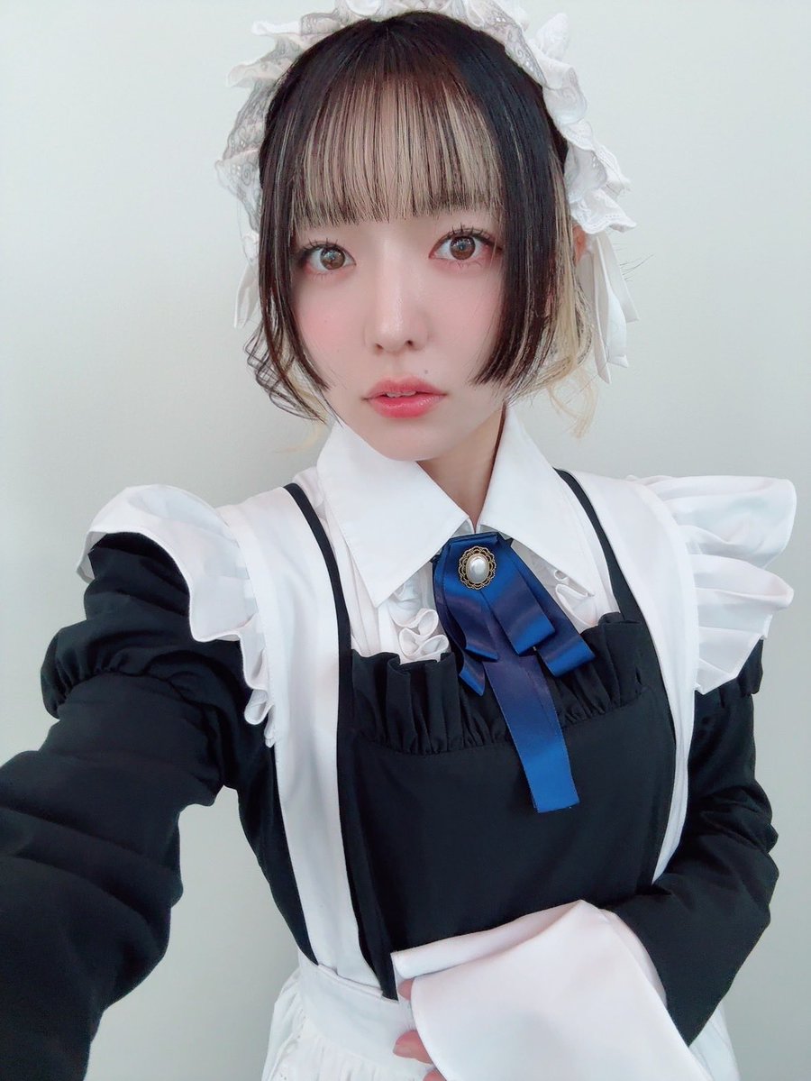 izm_tako's tweet photo. めちゃくちゃ可愛いメイド服を着させて頂きました💕
布量が多いから翻り方がすっごく綺麗！ https://t.co/RUyGbuxbsv