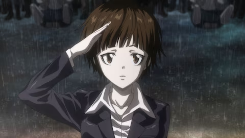 nr_114514's tweet photo. PSYCHO-PASS2周目見てるけど面白すぎてヤバイ
てか初見で見たとき確か高１くらいで前の席のサッカー部野郎の髪形が常守朱そっくりで視聴してるときにサイコパス色相濁らせてたけど今はトラウマ克服したのと巨乳女と色々なものがsmallな方以外でもエロがれるようになったから初見より面白いまである https://t.co/xSFyDWPZFW