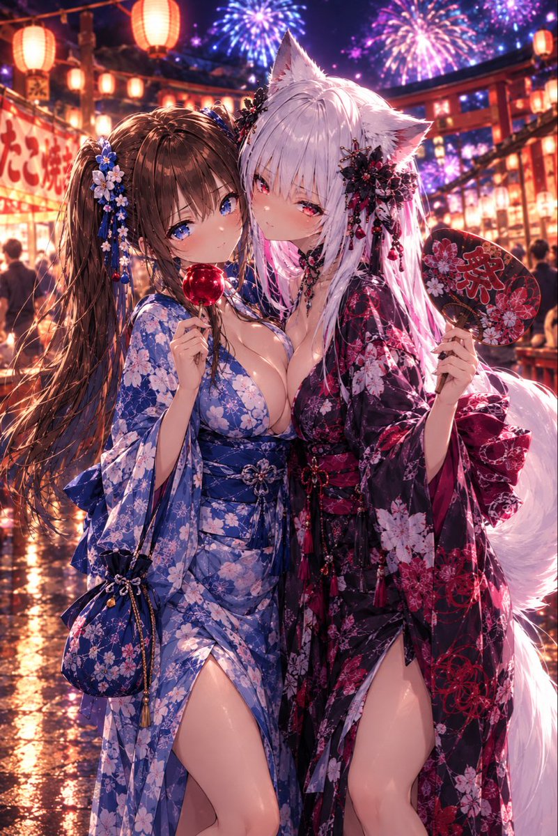 qGAYUhlJdB82976's tweet photo. 君と夏の終わり〜🎶

SUWAっちから夏の名残りのお祭り画像をプレゼント🎁して貰いました🫶🎆

かすみん🍖💕とイチャイチャ夏祭り
と
SUWA🏎️👺とのラブラブ夏祭りデート♥

#REALITY https://t.co/aLsNjGQTBx