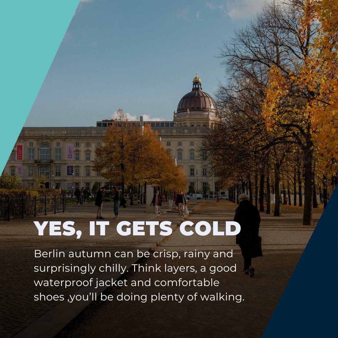 Arden_Uni's tweet photo. Your first autumn in Berlin is just around the corner.

New streets, cosy cafés and a whole new city to explore. Here are a few things to know as you get ready for life in Berlin.

Learn more about studying in Berlin here: https://t.co/OVkds4IB3Q

#StudyInBerlin #ArdenUniversity https://t.co/9h5veEUyB7