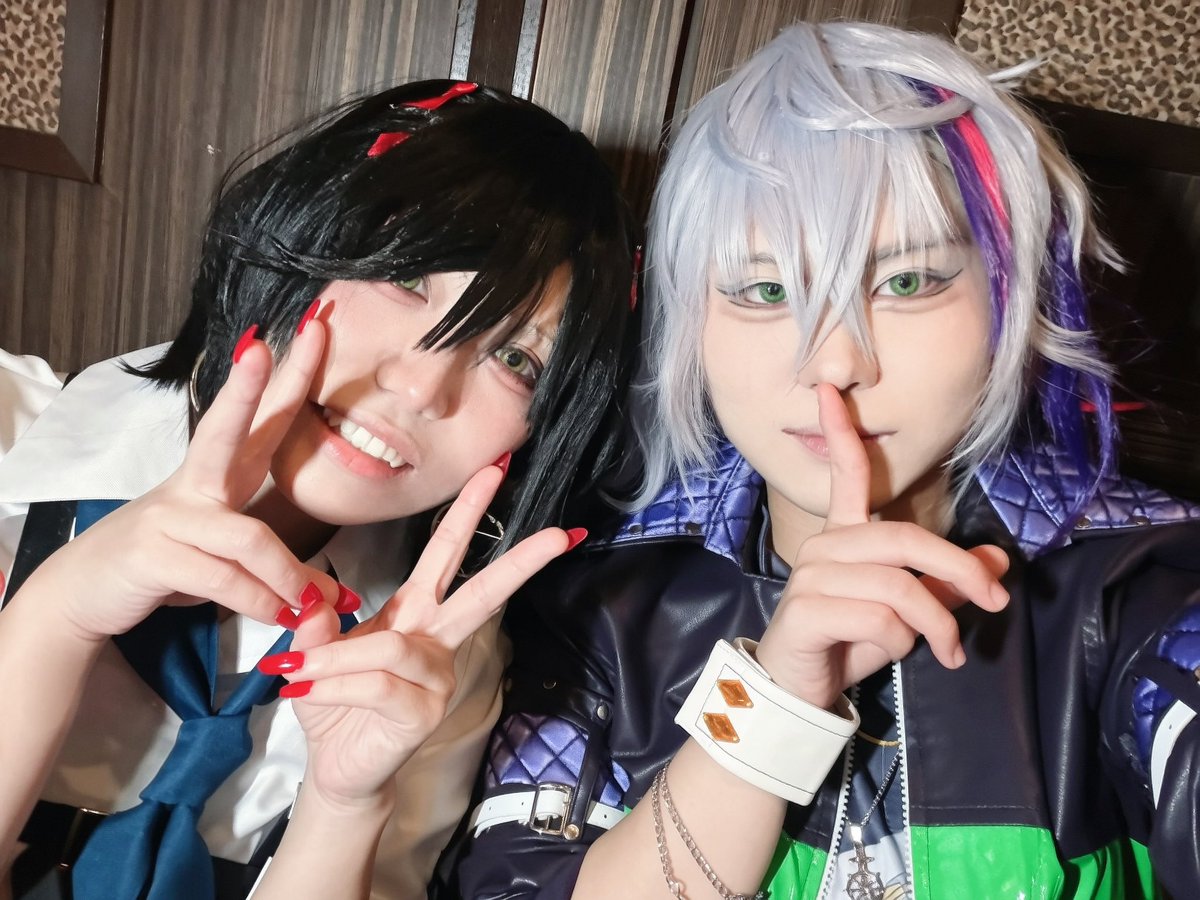 S13A6's tweet photo. 2026/09/10
初男装をしました
ましろﾒﾒ✖︎不破湊

後輩ちゃんらぶ🤍 https://t.co/n0wjGY4RjI