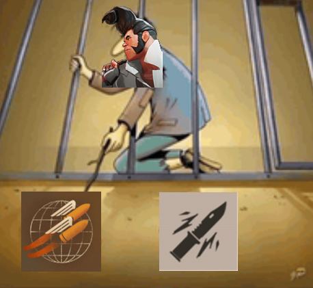 voidzuva's tweet photo. because alt fire tastes better than knife https://t.co/w94K40vtIJ