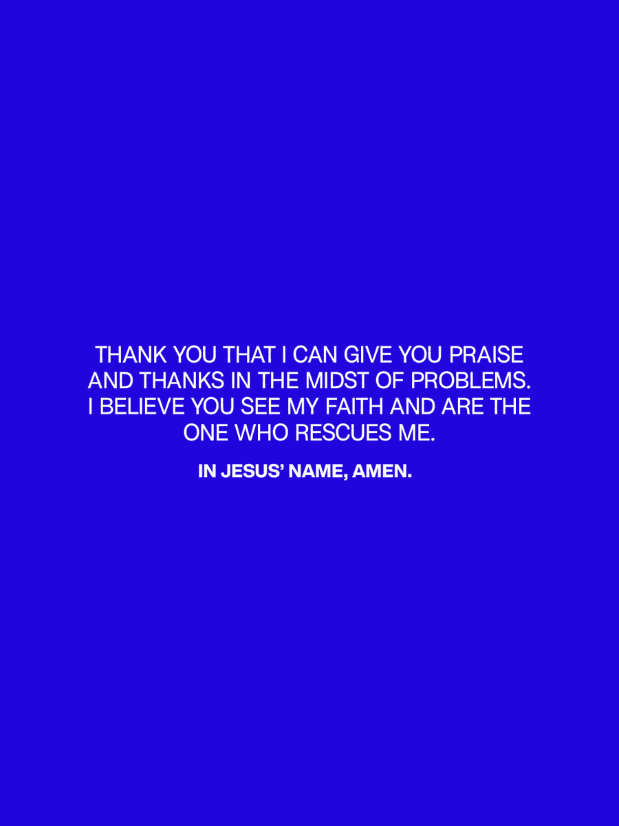 lakewoodchurch's tweet photo. A Prayer for Today

Father, thank You that when I feel stuck, especially when I’ve brought trouble upon myself, You cover me with mercy and are my salvation. 

Thank You that I can give You praise and thanks in the midst of problems. I believe You see my faith and are the One who rescues me. In Jesus’ Name, Amen.