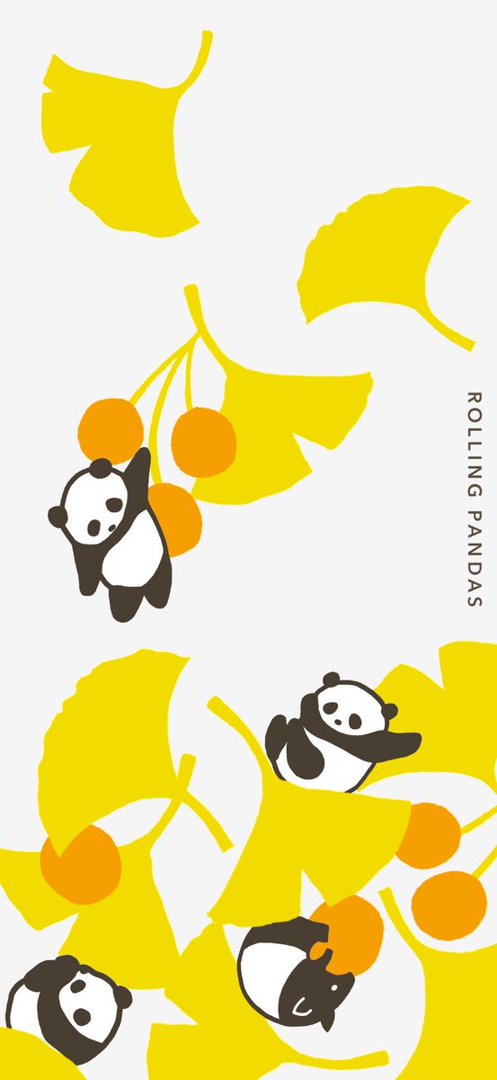 rollingpandas_g's tweet photo. イチョウと一緒にコロコロ🐼🌀
ふかふかの黄色い絨毯の上でおひるねしたいな〜💤 https://t.co/u0GDlC3WN2
