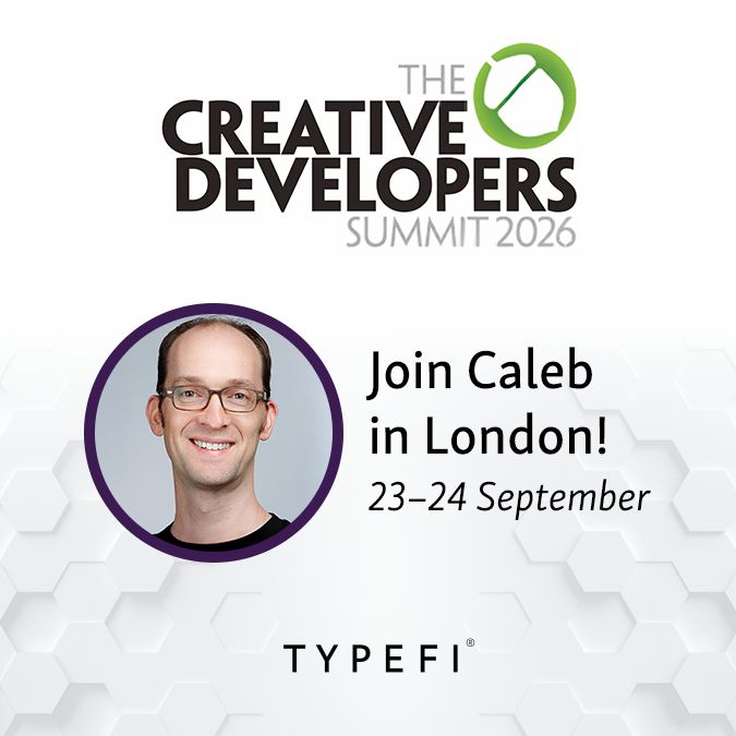 typefi's tweet photo. ✈️ Caleb Clauset from Typefi is in London for the Creative Developers Summit this week! Will you be there? Drop Caleb a line to set up a meeting!

ℹ️ Event details: https://t.co/AfdAwduPGK https://t.co/od1RarHiOh
