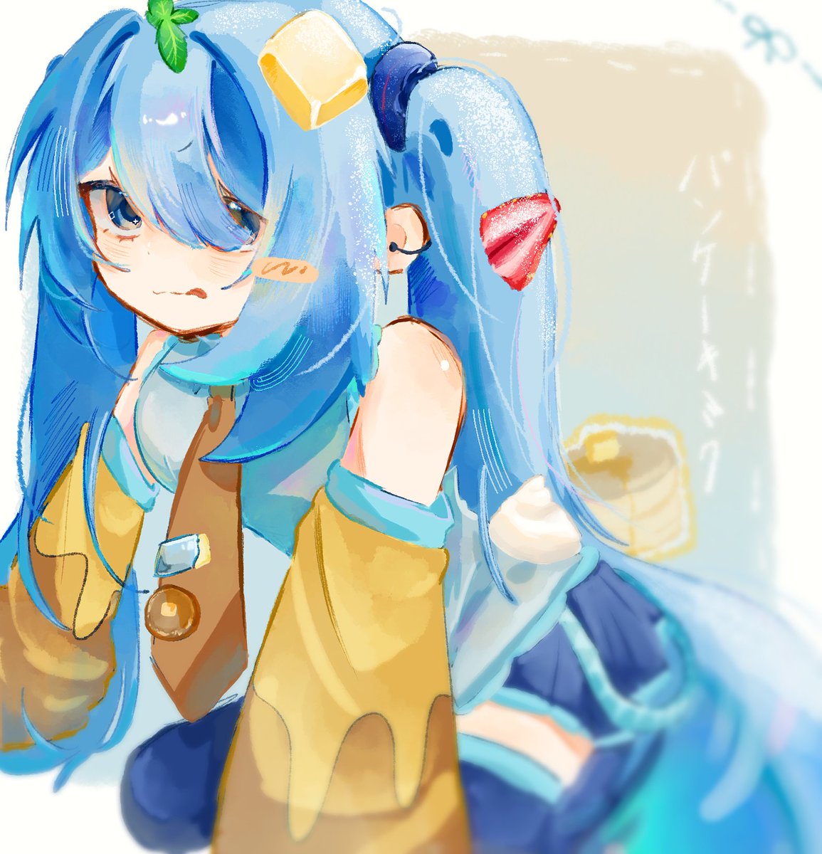 minus__0do's tweet photo. 🥞#初音ミクㅤ https://t.co/vJc6SkI4Xv