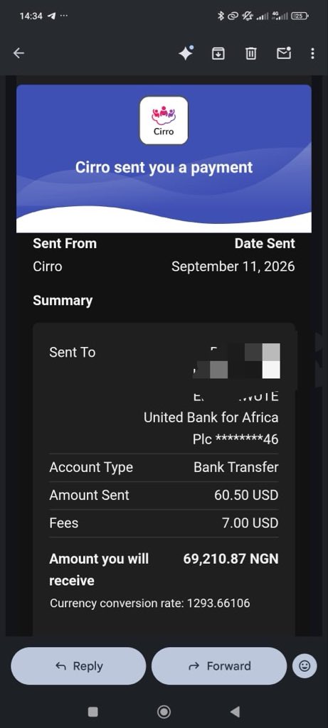 LeadHerLogic's tweet photo. This is the update I was telling you this morning. 

This month I was able to get $60 only because I wasn’t that serious on it.

Most people earn up $1000 every month from this.

Payout date is always 11th of every month. https://t.co/57BHYraacn