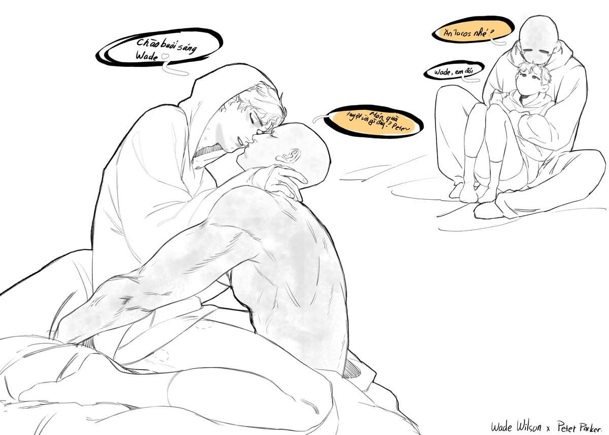 Naip_Sempai's tweet photo. #spideypool https://t.co/bSj176Nubw