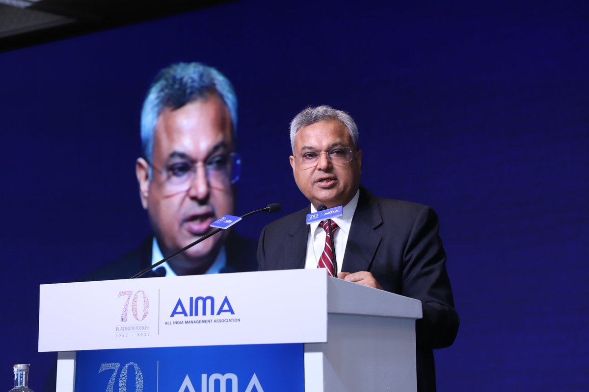 GoIStats's tweet photo. Dr. Saurabh Garg, Secretary, MoSPI, addressed a session at AIMA’s 53rd National Management Convention, highlighting the importance of building a harmonised data infrastructure to ensure that information is systematically discovered, understood, connected and effectively utilised.
He emphasised the need for harmonised government data, standardised definitions, metadata, identifiers and robust data quality assessment. Strengthening the foundation for AI, evidence-based decision-making and the vision of Viksit Bharat @2047.

For latest updates & insights, visit MoSPI’s official website: https://t.co/BbFzVJX6Gf

#MoSPI #AIMA #DataHarmonisation #ViksitBharat2047 #OfficialStatistics #DataForDevelopment #DataQuality #AdministrativeData #ViksitBharat2047

@Rao_InderjitS @_saurabhgarg @PIB_India @PibMospi  @mygovindia @NITIAayog @aimaindia