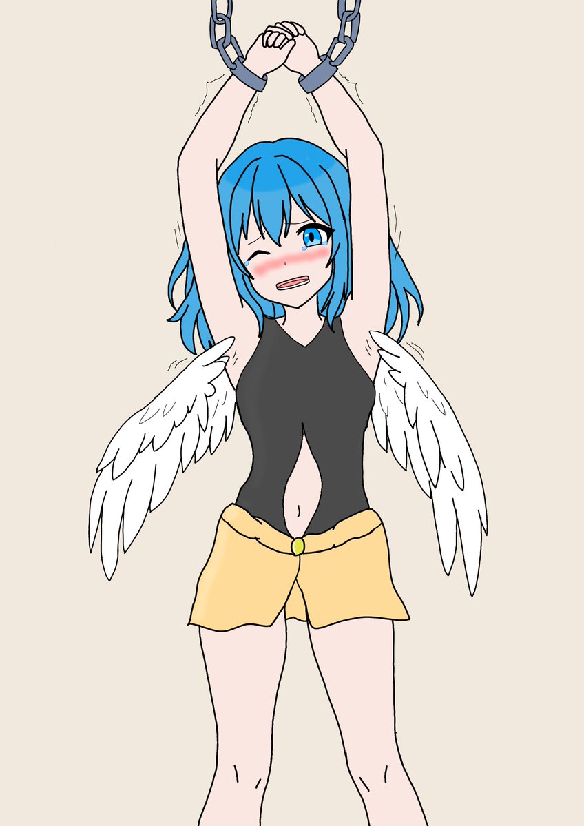 Shion_pureus's tweet photo. イラストの勉強も少しずつですが頑張ってます。 今回の小説の挿絵に挑戦しました！
#くすぐり https://t.co/Hc2YMaPeCB