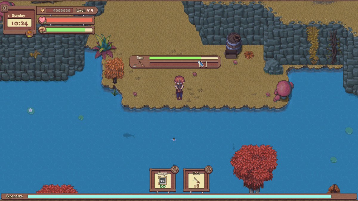 Ilmanwf's tweet photo. Day 3 Sharing random screenshot of my rpg maker mv project until my X feed showing me something similar and not just anime por-  
#RPGツクール #インディーゲームDay https://t.co/eR81MJ03Jv