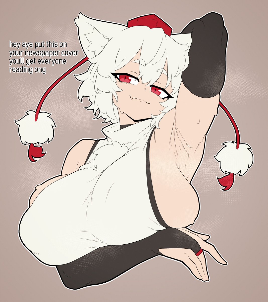 AcraeaAconite's tweet photo. armpit challenge #1 momiji https://t.co/UuNzCtIhqD