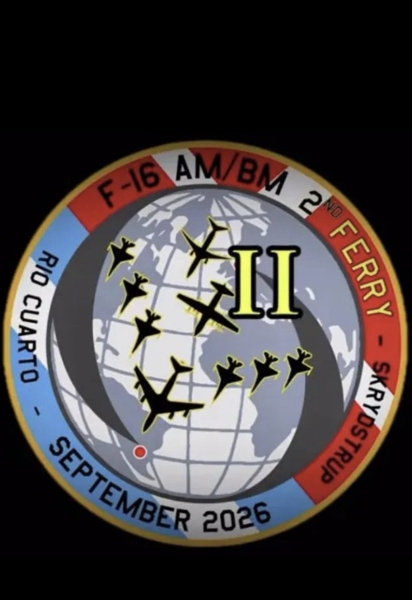 AeroarDefensa's tweet photo. Segunda tanda de F-16 con su logo . https://t.co/6PoUmUK6vH