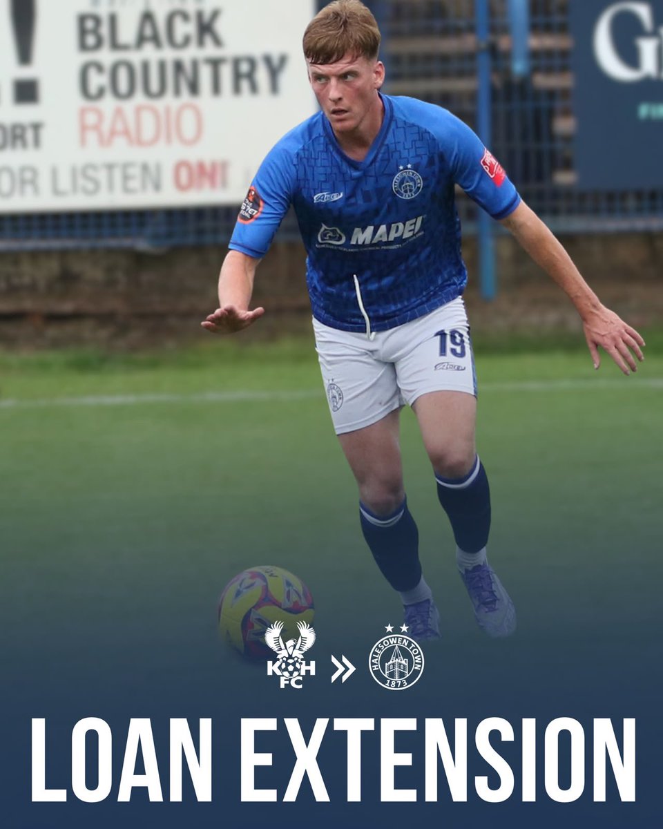 halesowentownfc's tweet photo. We are delighted to announce that Samson Hewett's initial one month loan from Kidderminster Harriers has been extended until the end of November!

Samson has made five appearances since arriving at the end of last month. He has showcased his quality in our last three games in particular, scoring against Basford United, and grabbing assists against Leighton Town & Mickleover.