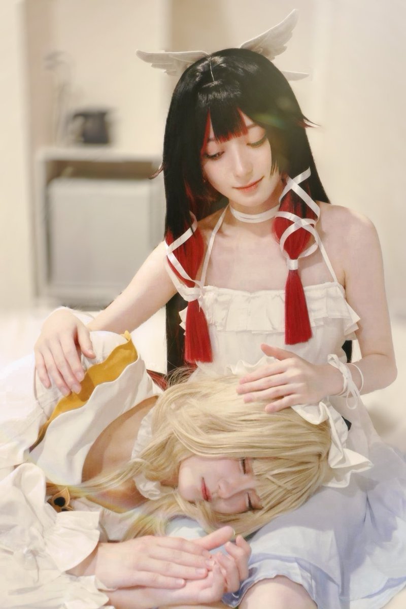 Star_R1n1230's tweet photo. Cosplay 

Sleep tight, Sandrone... https://t.co/xdwpDCMRgZ