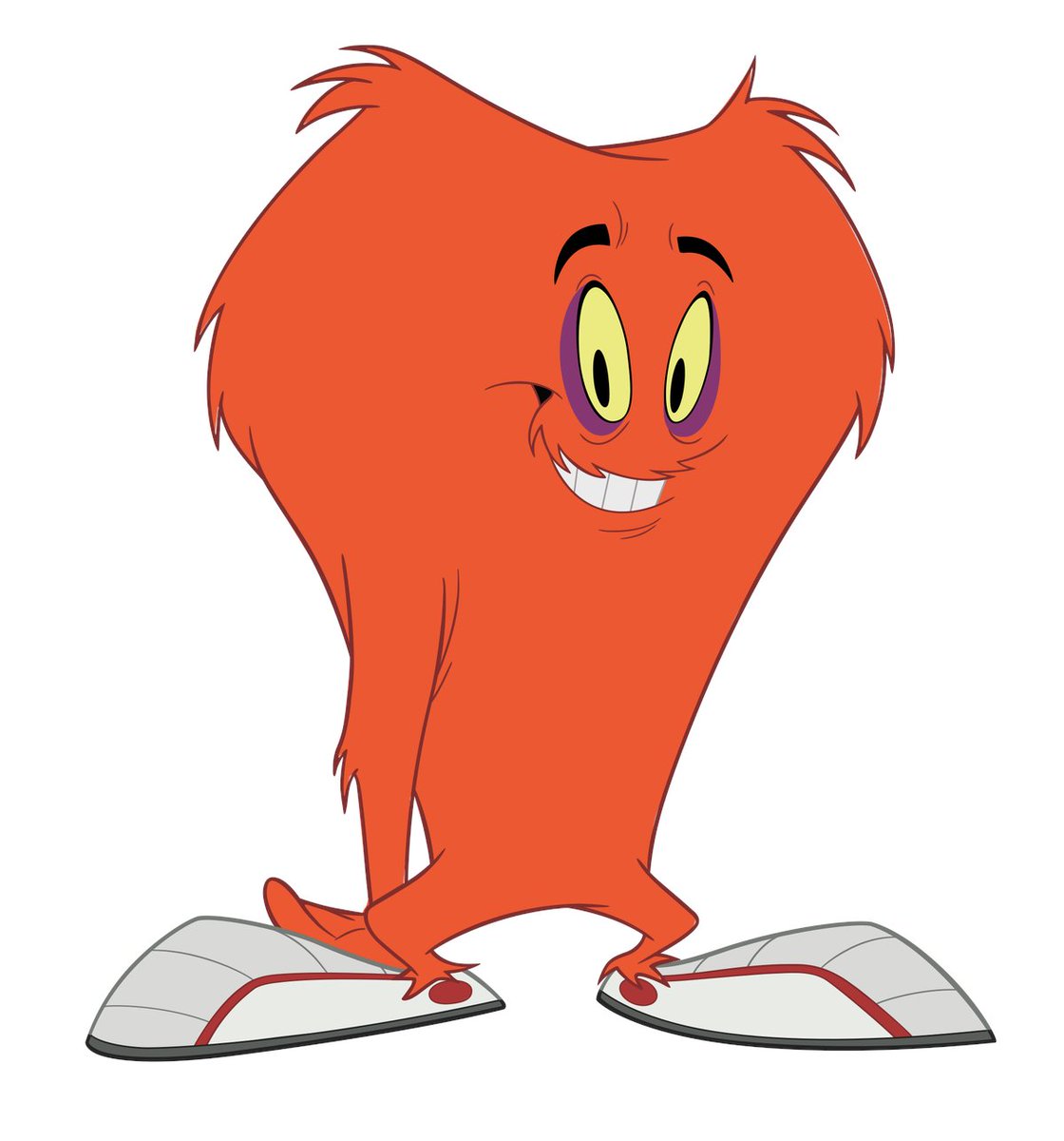 Robeanio2's tweet photo. my only exposure to gossamer was from watching the looney tunes show when i was younger so this version of him wheres hes like a child was the one ingrained in my head for the longest time https://t.co/xDpFduAzqs