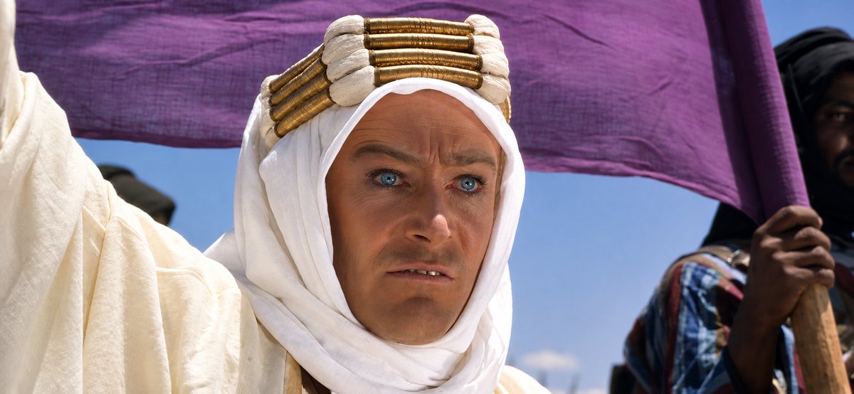 cinemaexplorerr's tweet photo. 🎬 Lawrence of Arabia (1962)
Country : UK 🇬🇧

1080p BluRay 📎 https://t.co/qYWwBLNYYy