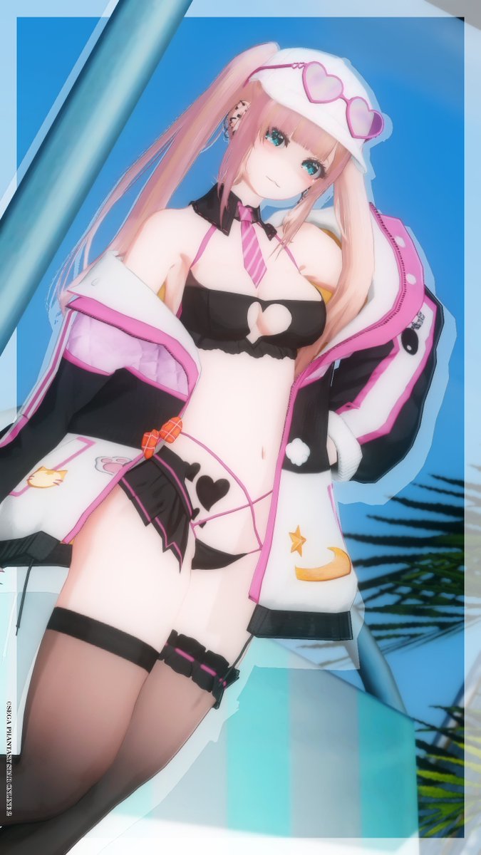 harpnesxx's tweet photo. #PSO2NGS_SS #メンテの日じゃないけどssを貼る
もう夏も終わりだね～🩷 https://t.co/zuAazgur77