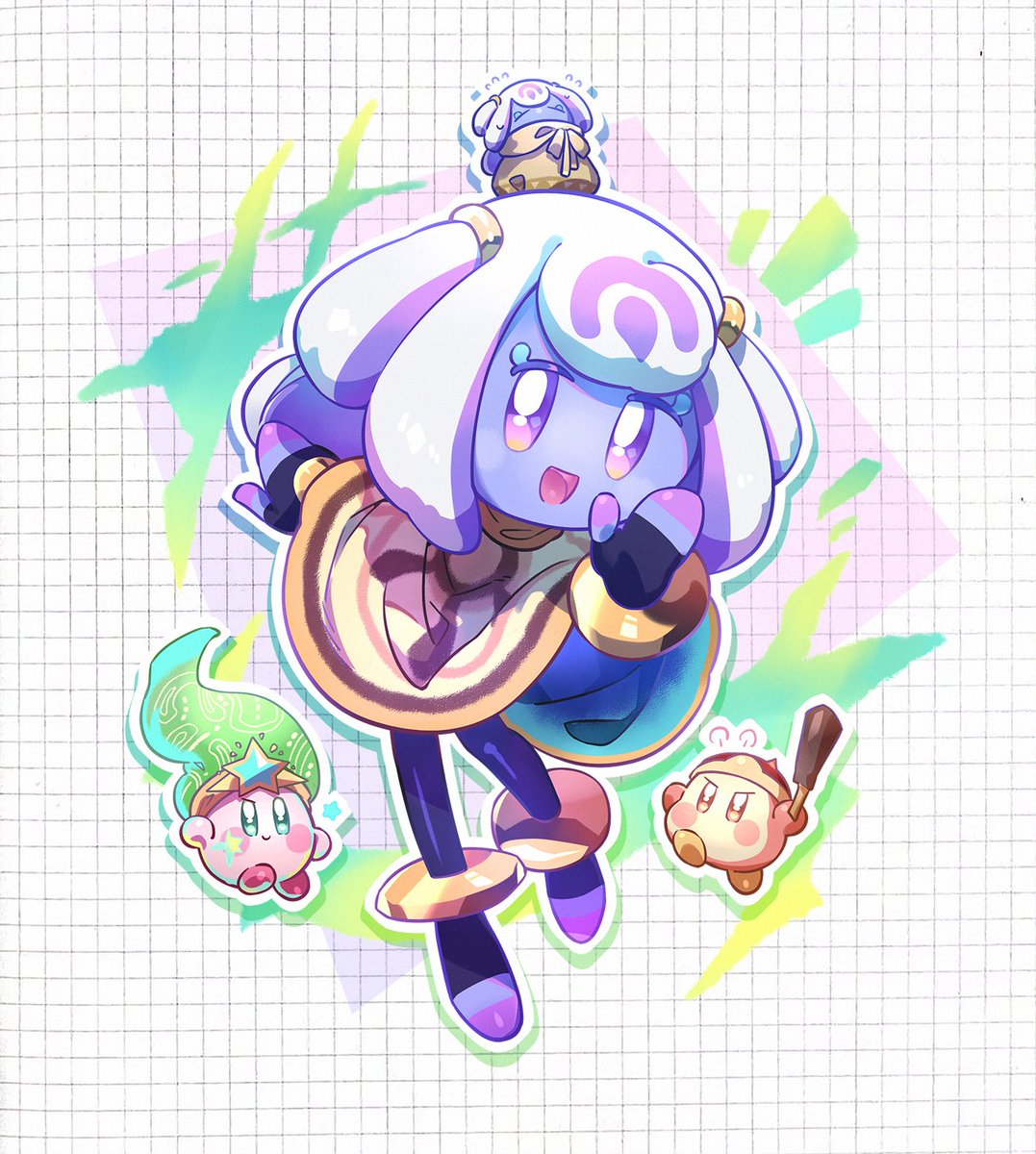 0olqplo0's tweet photo. ビヨ子かわいい～💰
#星のカービィワールドビヨンド https://t.co/yLpgZjK5V5
