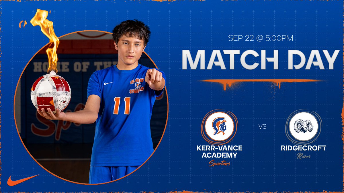 KVA_Spartans's tweet photo. 🚨⚽️ GAME DAY ⚽️🚨

🆚 Ridgecroft
🕓 5:00 pm
📍Henderson, NC
🏟️ Breedlove Field
🎟️ GoFan https://t.co/bhuz0mEQJH