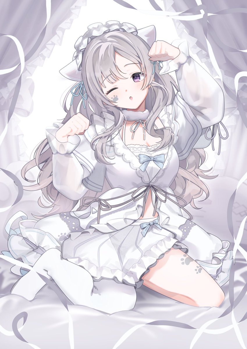 hayaneneru's tweet photo. 霧子お誕生日おめでとう！🐾
#幽谷霧子生誕祭2026 https://t.co/y5sutWejYl