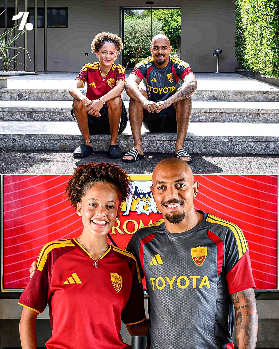 OneFootball's tweet photo. Donyell Malen has been flying for Roma this season... and now his sister-in-law Silver van Hetten has joined the club too 🤯🇳🇱 https://t.co/jecsVENT4y